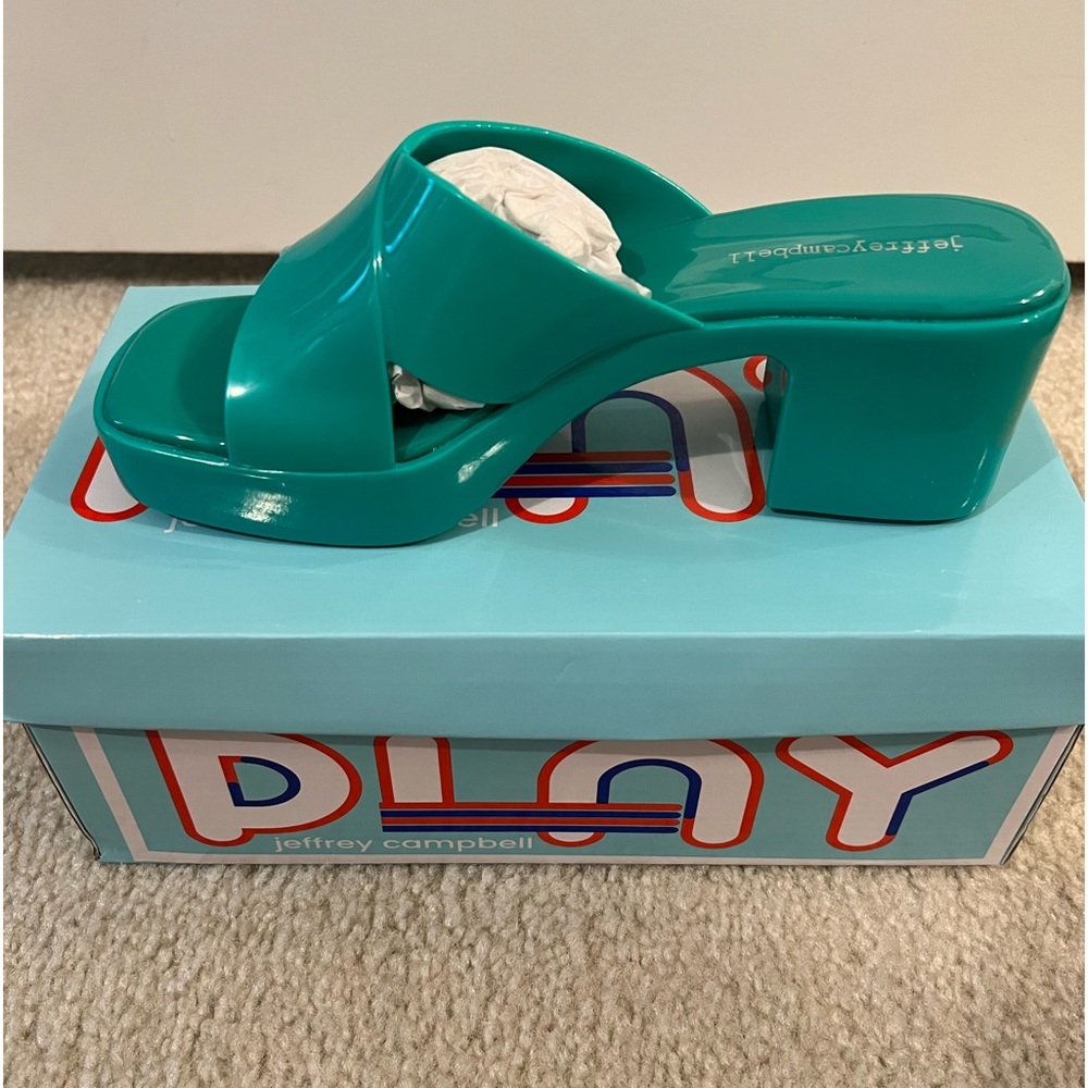 Jeffery Campbell Bubblegum Platform Sandal
